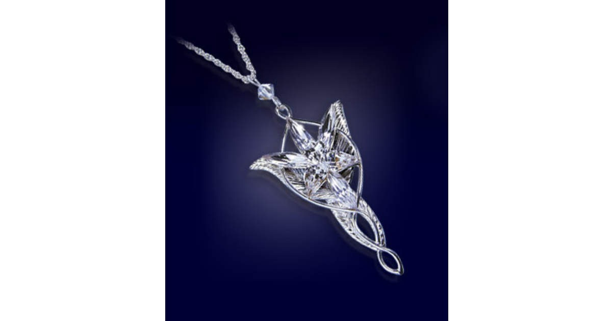 Le Seigneur des Anneaux pendentif Arwen Etoile du Soir -Fancorner